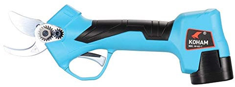 Cesoie Elettriche Professionali Tagliabordi Elettrici Senza Fili 16,8 V Tagliaerba Ricaricabile Forbici Elettriche da Giardino per Taglio di Potatura con Due Tagliasiepi Elettrici a Batteria a Se