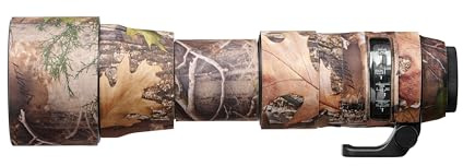 easyCover - Lens Protection Camouflage Cover - Objektivschutz - Schutz für Ihr Kameraobjektiv - Geeignet für Sigma 150-600mm f/5-6.3 DG OS HSM Contemporary - True Timber Kanati Camouflage