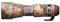 EasyCover - Lens Oak - Protector de Lente - Protección para la Lente de su cámara - Sigma 150-600mm f/5-6.3 DG OS HSM Contemporary - Camuflaje marrón Madera verdadera