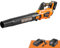 LawnMaster CLBL2417A Cordless Blower 24V Max with 4.0Ah Battery and a Charger