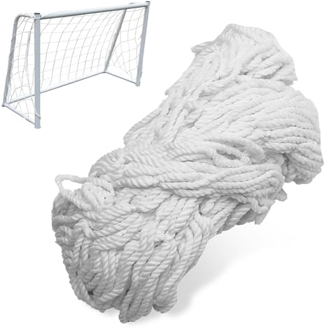 Football Goal Net, Sports Soccer Replacement Goal Nets Soccer Goal Net Soccer Netting for Backyard Games and Training for Adults and Youth Soccer Practice (24X8 FT)