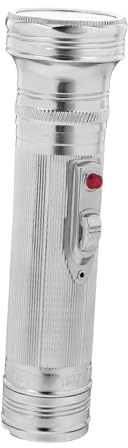 TOBBOMEY Lampe de Poche Rétro Vintage Années Torche Portable Robuste pour Camping Décorations sans Piles Design