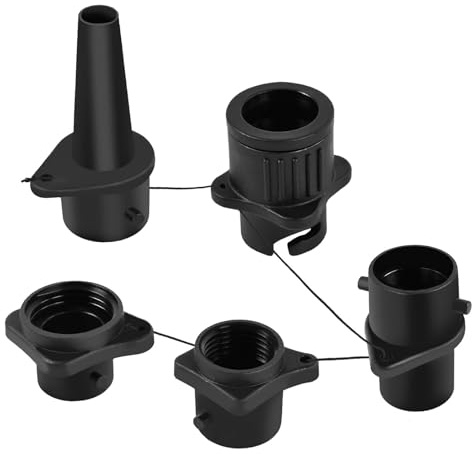 Sup Ventil Adapter Pumpenadapter mit 4 Gasdüse Schlauchboot | Ventiladapter Surf Paddle Sup Pumpe Adapter für Kompressor Stand Up Paddle Board Aufblasbares Boot Kajak