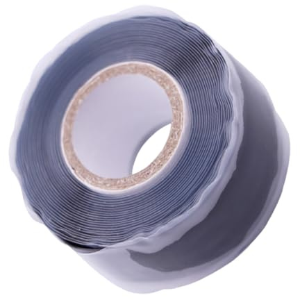 JEWEDECO Cinta Adhesiva de Silicona Autoadhesiva Sellado de Tuberías y Cables Resistente Altas Temperaturas Uso Doméstico y Automotriz