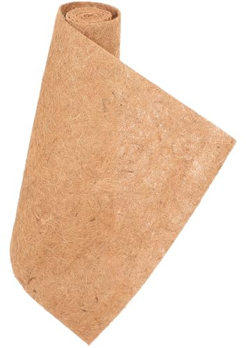 Toyvian Tappeto Rettile in Fibra di Cocco Naturale per Habitat Traspirante e Duraturo per Tartarughe e Lucertole