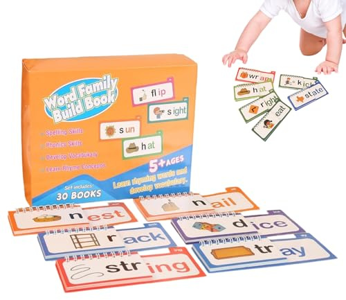 Livres pour la maternelle | Jeu éducatif de lettres sonores, cartes d'apprentissage pour le son des lettres – Pour la maternelle, la maternelle, la maison, les déplacements, l'école à la maison et la
