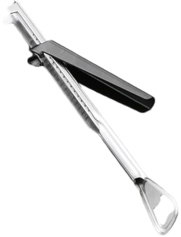Apriscatole | Piccoli strumenti manuali antiscivolo, apriscatole per mani deboli | Per anziani barba, unghie lunghe per la casa, campeggio, viaggi, picnic, grigliate