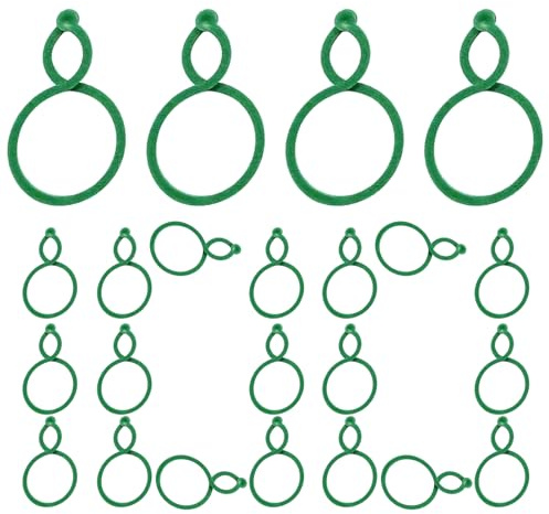 NevPuose Rebenklammern,Flexible Universal Pflanzenhalter Zur Stabilisierung Von Tomaten 100 Stück | Rankpflanzen Führung Und Kletterhilfe - Für Weinreben Garten Früchte Im Freien Tomate