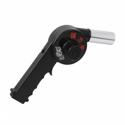 predolo Soplador de Barbacoa Eléctrico Inalámbrico Fuelle Eléctrico para Barbacoa Potente Soplador de Aire para Parrilla para Camping, Picnic, Jardín