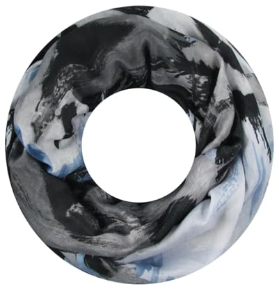Majea Damen Loop Schal Schlauchschal Halstuch (880020)