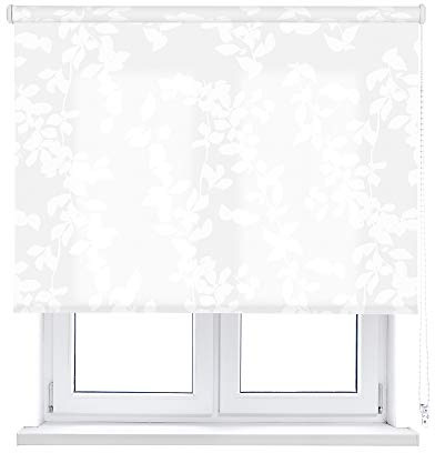 VIEWTEX Tenda a rullo traslucida Polar Bianco 165 X 190cm - Made in Europe - 5 anni di garanzia