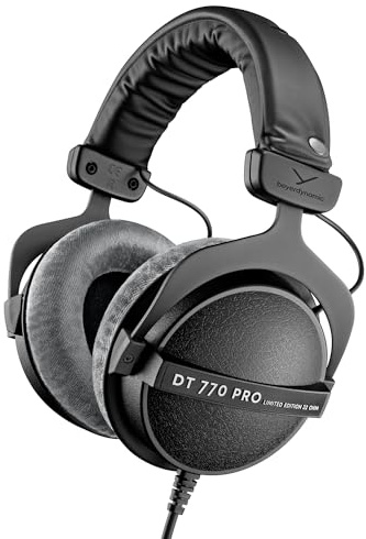 beyerdynamic DT 770 Pro 32 ohm Limited Edition Professional Studio Headphones, Gray