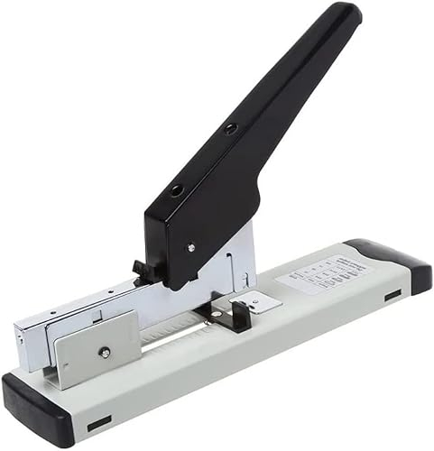 REJOON Strapazierfähiger, Verstellbarer Hefter aus Metall, Buchbinderei, 100 Blatt Kapazität, Schule, Bürobedarf