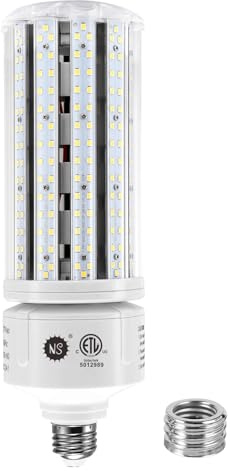 NS 100W LED Cob Corn Light Bulbs,5000K,AC110-277V,16000lm,E26/E39 Base,LED Replacement Metal Halide HID CFL for Commercial Industrial Lighting Warehouse High Bay Light Fixture Garage Workshop