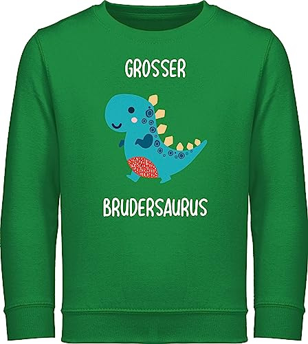 Shirtracer - Sweatshirt Kinder Pullover für Jungen Mädchen - Bruder - Großer Brudersaurus