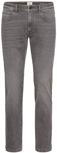 camel active Herren Relaxed Fit 5-Pocket fleXXXactive® Jeans Grau, menswear-36/34