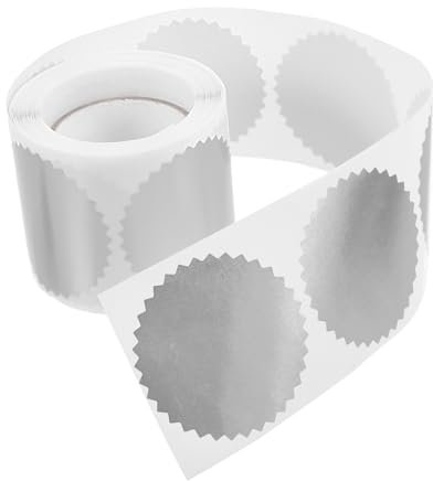 EXCEART Zertifikatssiegel Selbstklebend Für Abschlusszeugnisse Und Auszeichnungen Geprägt Aus Hochwertigem Glasinpapier