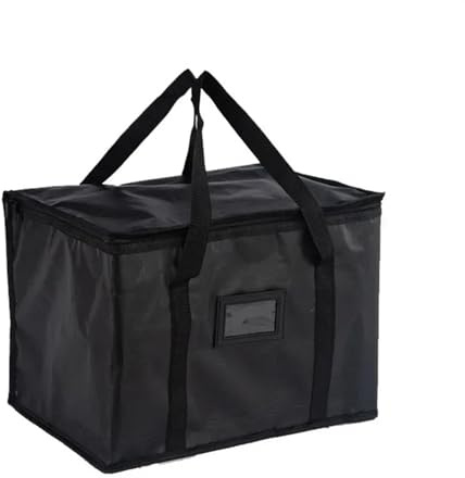 Catering Liefertasche,GroßEr Liefertasche 70 l isolierte Thermo-Kühltasche, Aufbewahrungsboxen for kühles Mittagessen, Lebensmittel und Getränke, große Kühltaschen, Reißverschluss, Picknick, Camping,