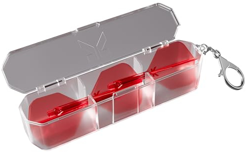 Target Darts K Flex Flights Storage Case | Stores Set of 3 Kflex Flight and Shaft System | K-Flex Holder, K Case, Dart Accessories