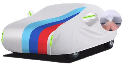 Autoplane Wasserdicht Atmungsaktiv Passend Für Mercedes Benz SLK 200 R171, mit Reißverschluss und Oxford-Stoff Draussen Autoplane, Vollgarage Autoabdeckung für Schnee Regen Staub Hagel Schutz(D)