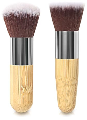 Pinceau de maquillage pour fond de teint poudre (PT+YT)