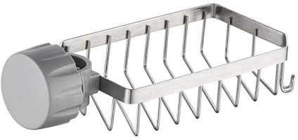 Shower Caddy No Drill，Shower Soap Holder， 304 Stainless Steel Bathroom Shelf, Tool-Free Install, Ideal For Kitchens & RVs