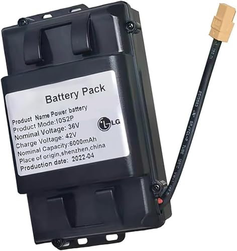 36 V 4400 mAh Elektroroller-Akku, 36 V 4400 mAh Batterie mit XT60-Anschluss für 100W ~158,4 W weniger Hoverboard Skateboard Balance-Automotor 36V 4AH