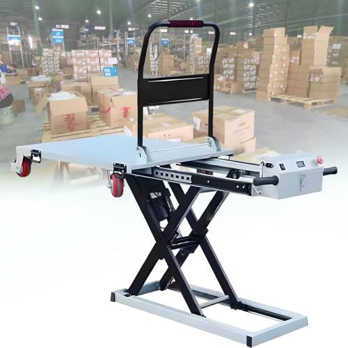Albero di potenza 300kg, Carrello Elevatore Idraulico, Tavolo Elevatore Elettrico A Forbice Singola,carico idraulico a forbice, carrello sollevatore mobile, carrello sollevatore