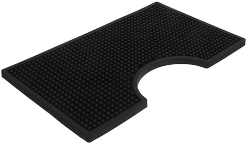 Alipis Tapis Antidérapant Caoutchouc pour Tour à Bière et Machine à Café Plateau Égouttoir Polyvalent pour Bar Restaurant et Cuisine à