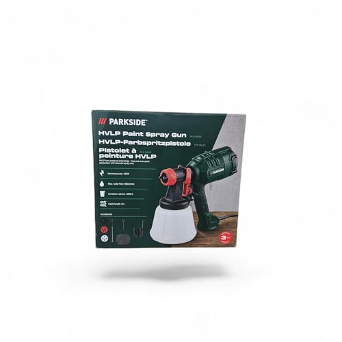 Park Side Pistola A Spruzzo HVLP PFS 450 - Spruzzatore Elettrico Per Progetti Su Muro, Soffitto, Legno, Metallo