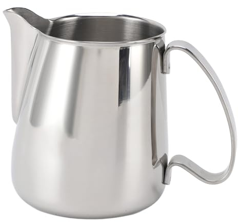 Milk Frothing Pitcher 304 Stainless Steel, 350ml, Pitcher per Latte Art e Caffè - Becco Antigoccia, Controllo Preciso, Ideale per Casa e Bar (750 ml)