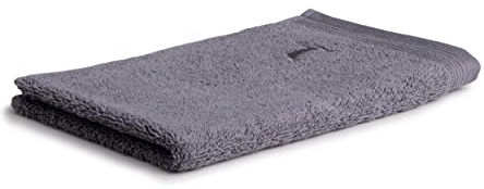 Möve Superwuschel Uni-Handtuch, dunkelgrau, Stone