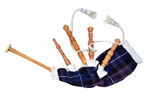 Dudelsack für Kinder, spielbar, verschiedene Schottenmuster (Pride of Scotland)