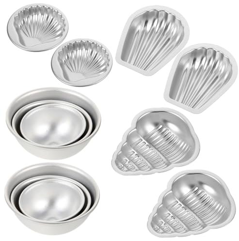 TEHAUX 12stücke Teiliges Aluminiumlegierung Halbkreis Seifenformen Langlebige Formstabile Badebomben Gießform Für Diy Seifenherstellung Und Basteln Geeignet Für Anfänger Und Profis