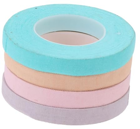Fingerschutzbänder für Pipa und Guzheng, 4 Stück, Cuttable | Atmungsaktives Klebeband, Praktische Fingerbandagen für Saiteninstrumente, Farbig und Hochhaftend Zufällige Farbe