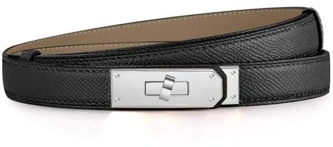 YUGDRUZY Gürtel Damen Leder Taillengürtel Ledergürtel Damen Dupes Damengürtel Leder Damengürtel Schmal Gürtel Damengürtel Schwarz Taillengürtel Belt Women Ledergürtel, Schwarz