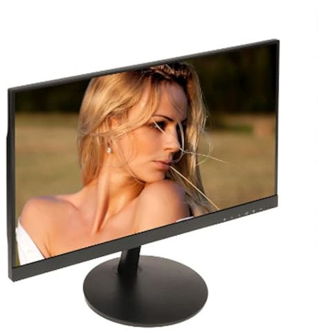 Hikvision Monitor 21,5 1920 x 1080P. Ingresso HDMI/VGA. angolo di visione: 178°/178°.involucro in plastica .VESA 75 x 75mm. supporto da tavolo incluso. uso 16/7
