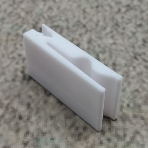 ULEIVA Ersatz Kabelclip Weiss kompatibel mit Leifheit Bügeltisch Bügelbrett Clip Kabelhalterung (Weiss)