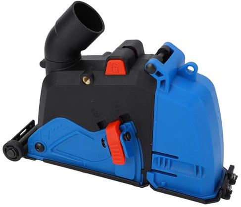 Cutting Dust Shroud, Angle Grinder Dust Collecting Guard, Suitable for Woodworking, Easy Installation, 95% Dust, Wide Applications, Plastic Construction, 0-45mm Cutting Depth,