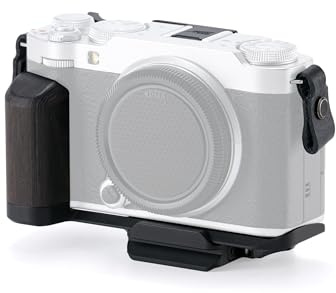 Tilta X-M5 Cage, Kit de base pour cage d'appareil photo vintage compatible avec X-M5 avec plaque de base, support de pouce à sabot, adaptateur ARCA - Noir TA-T73-A-B