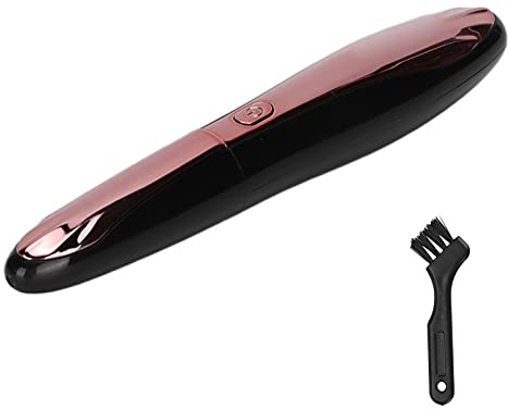 Fockety Beheizte Wimpernzange, Wiedenerafladbare Wimpernzange MIT Wimpernkamm, Elektrischen MIT Schnellem Schwung Natürlicher Wimpernschwung Make -up Wimperner Kebug Für 24h (BLACK)