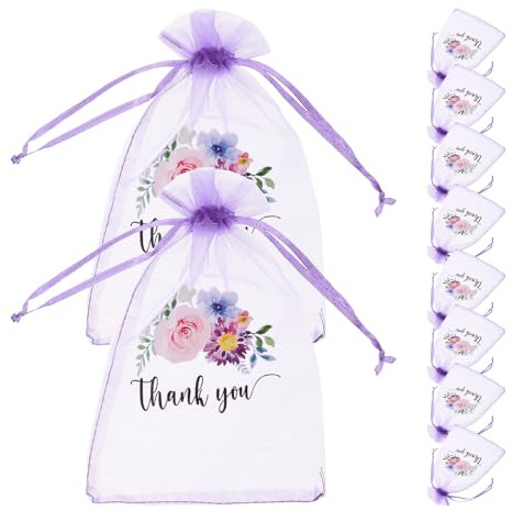 UPKOCH 10 Stück Lavendelduftbeutel aus Gauze mit Kordelzug Kleine Organza Verpackungsbeutel Umfassender Schutz und Schadensresistent für Schubladen und Kleiderschränke