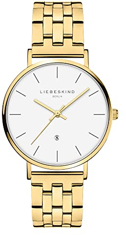 LIEBESKIND Damen Analog Quarz Uhr mit Edelstahl Armband LT-0212-MQ