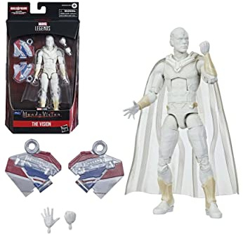 Avengers Hasbro Marvel Legends Series Figura de Vision de 15 cm - Diseño Premium y 2 Accesorios - Edad: 4+