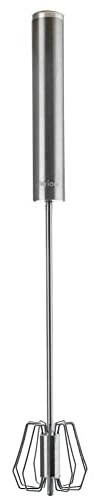 Fouet batteur batteur batteur rotatif en acier semi-automatique 36 cm, Patisserie Accessoire
