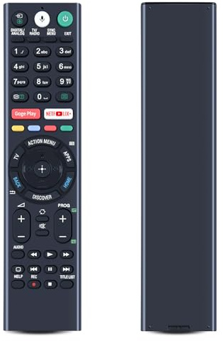 TCNOUMT RMF-TX300E Sub RMF-TX200E RMF-TX200A Voice Fernbedienung Ersatz für Sony Bravia TV KD-43XD8005 KD-55XE8505 KD-55XD8577 KD-65XE9305 KD-65ZD9 KD-75 XD850 5 KD-85XD8505 FW-49XE8001