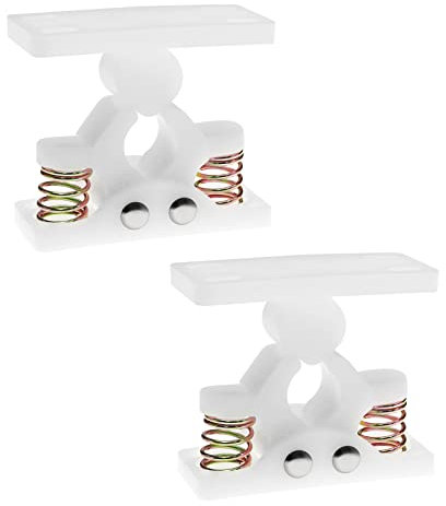 Create idea 2 retenedores de puerta de plástico, limitadores de tope de puerta, soporte de retención para caravana, autocaravana, barco, caravana, caravana, caravana, caravana, accesorios de muebles,