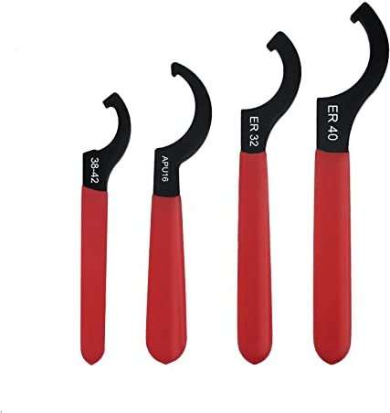 SURIEEN Universal Coilover Adjustment Spanner Wrench Kit, Shock Wrench with 4 Sizes, 38-42, APU16, ER32, ER40