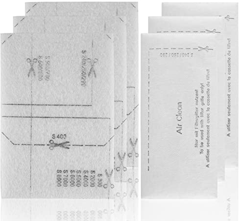 6 Pezzi Filtri per Miele Aspirapolvere Filtri Cleaner Sostituzione Filtro aria Cletro pre-motori Kit Microfiltro compatibile con Aspirapolvere Mi-ele S 399 i S 400 499 i S 500 S4 S5 Serie