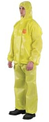 Schutzoverall AlphaTec 3000 Gr.XXXL gelb PSA III MICROCHEM
